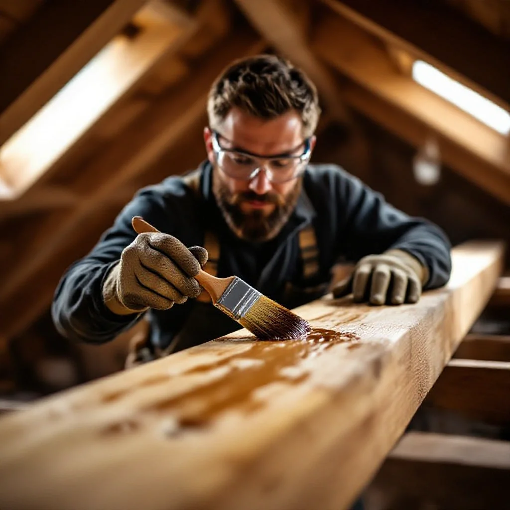 Traitement des bois contre les capricornes et termites