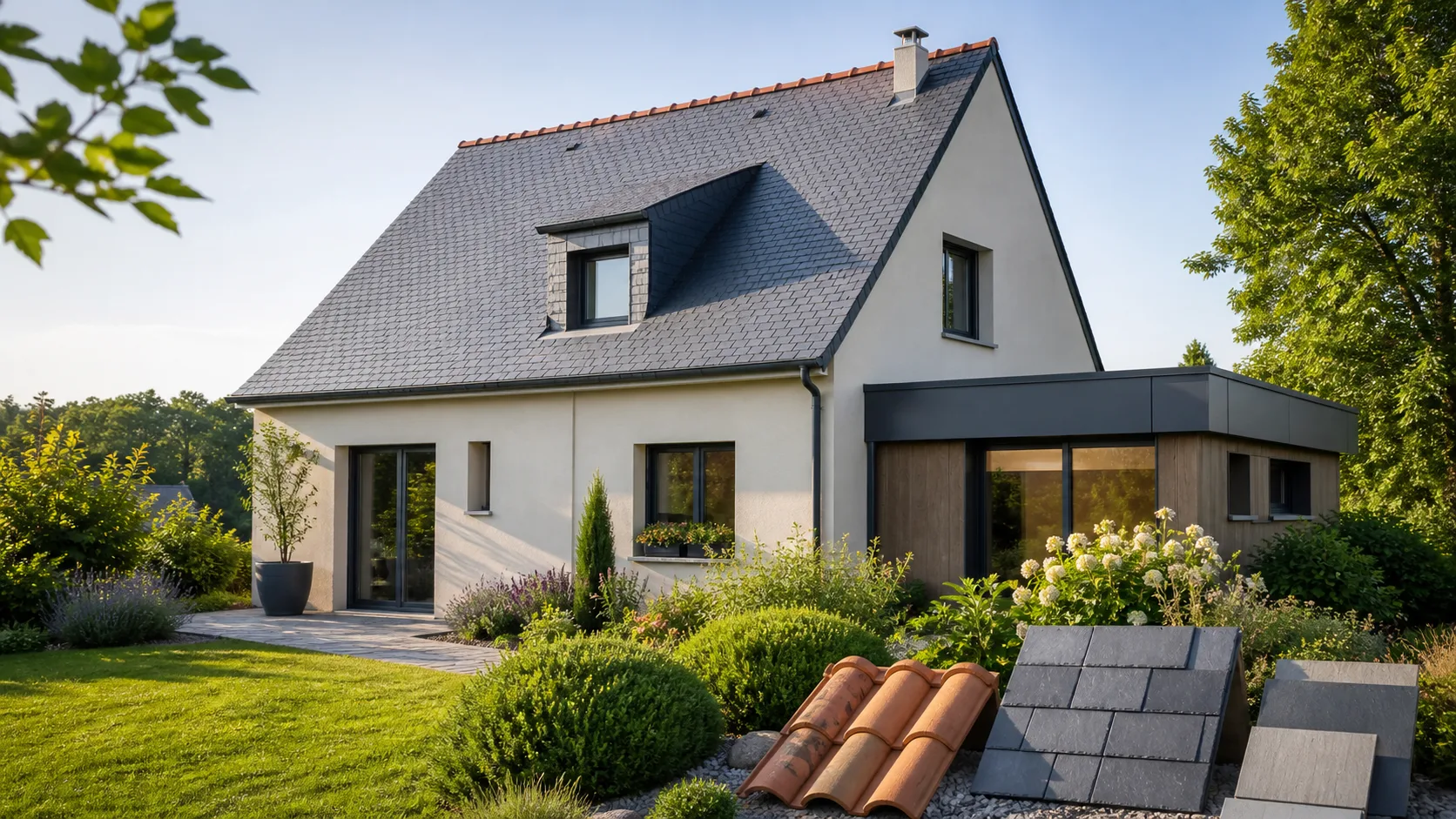 Toiture de maison : le guide complet 2026 (formes, prix, aides)