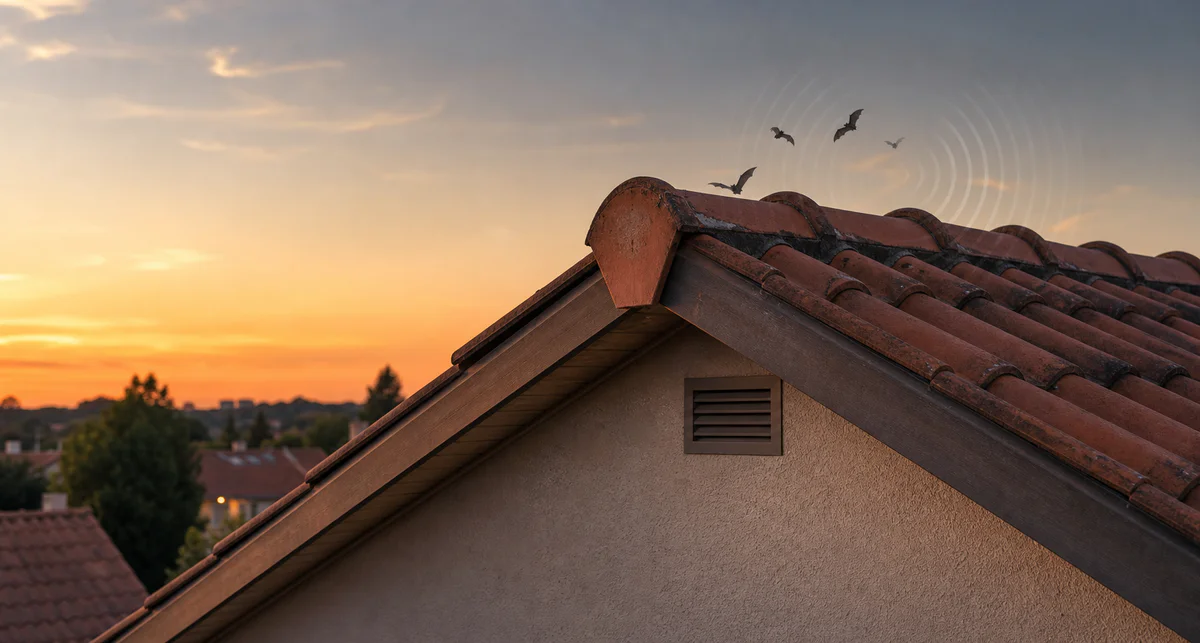 Chauve-souris toiture bruit : les signes fiables