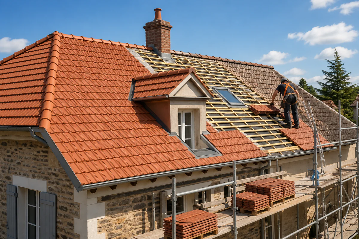 Réfection toiture prix m2 : de 70 à 200 €/m², ce que couvre vraiment le devis