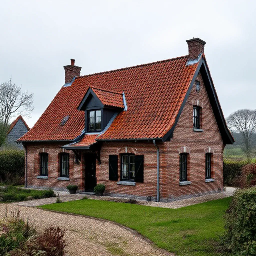 Tuile panne flamande style nordique : guide 2026
